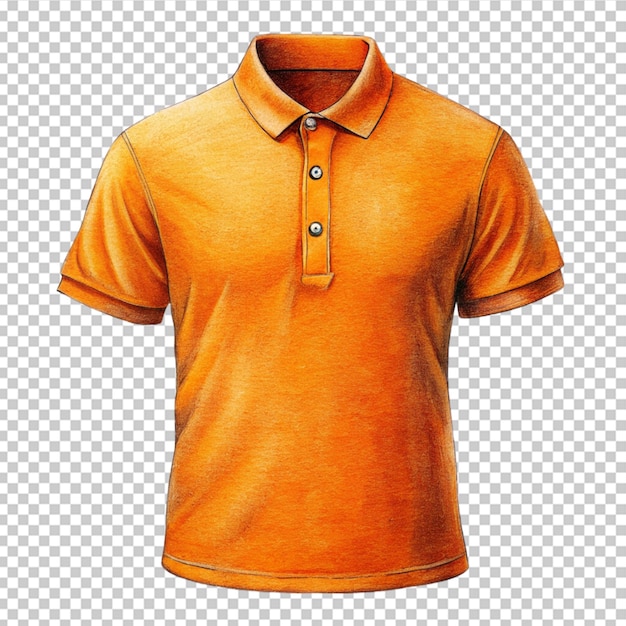 PSD camisa naranja