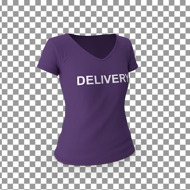 PSD camisa psd 3d sobre fondo aislado y transparente