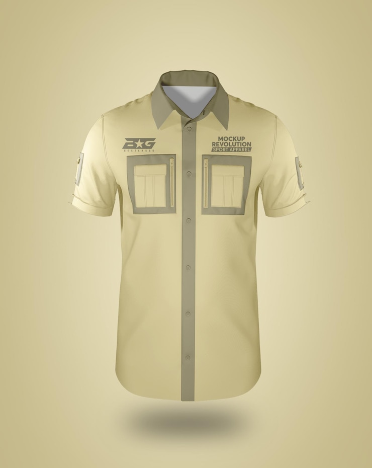 PSD una camisa que tiene las letras fz en ella