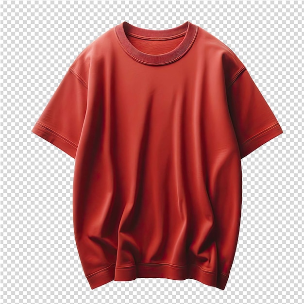 Una camisa roja con la palabra t en ella