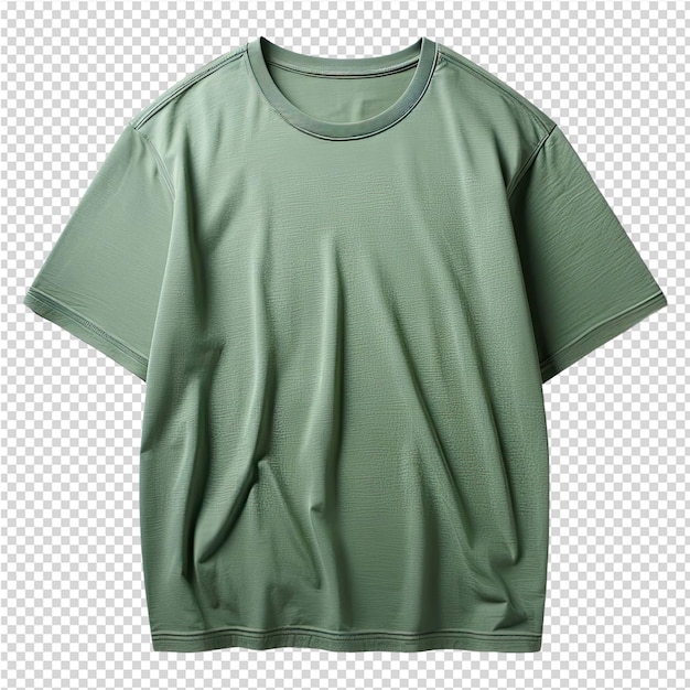 PSD una camisa verde con un diseño verde en el frente