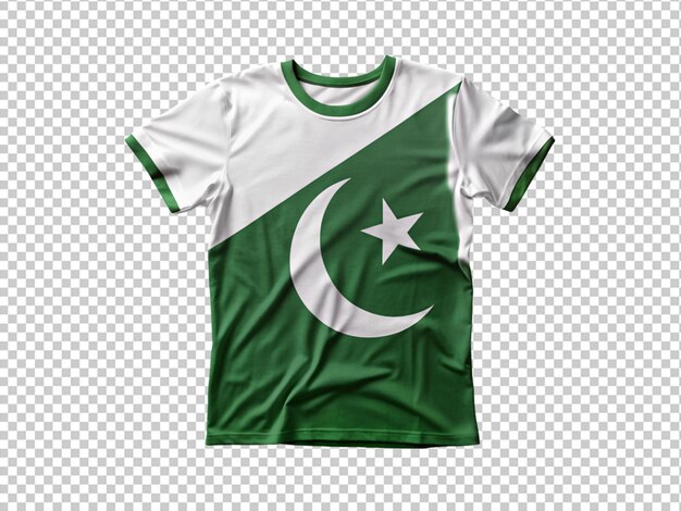 Camisas con el diseño de la bandera de pakistán o camisetas