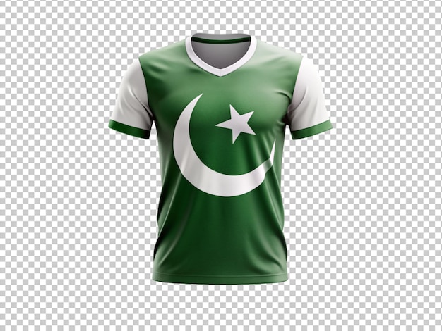 Camisas con el diseño de la bandera de pakistán o camisetas