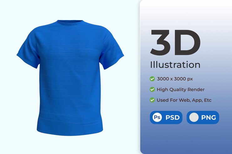 Camiseta azul