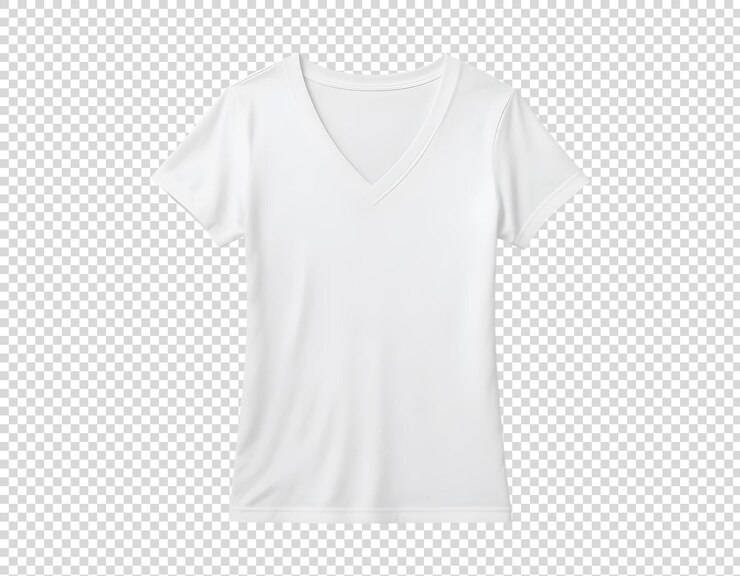 PSD una camiseta blanca con la palabra camiseta en ella