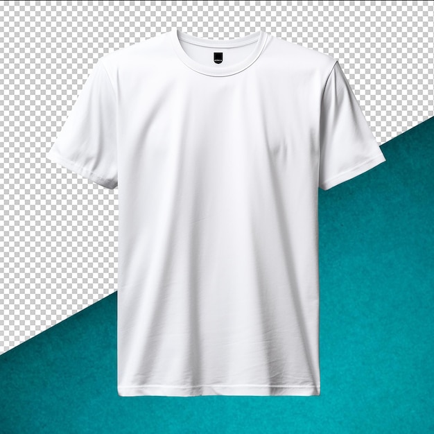 Camiseta blanca del PSD sobre un fondo transparente