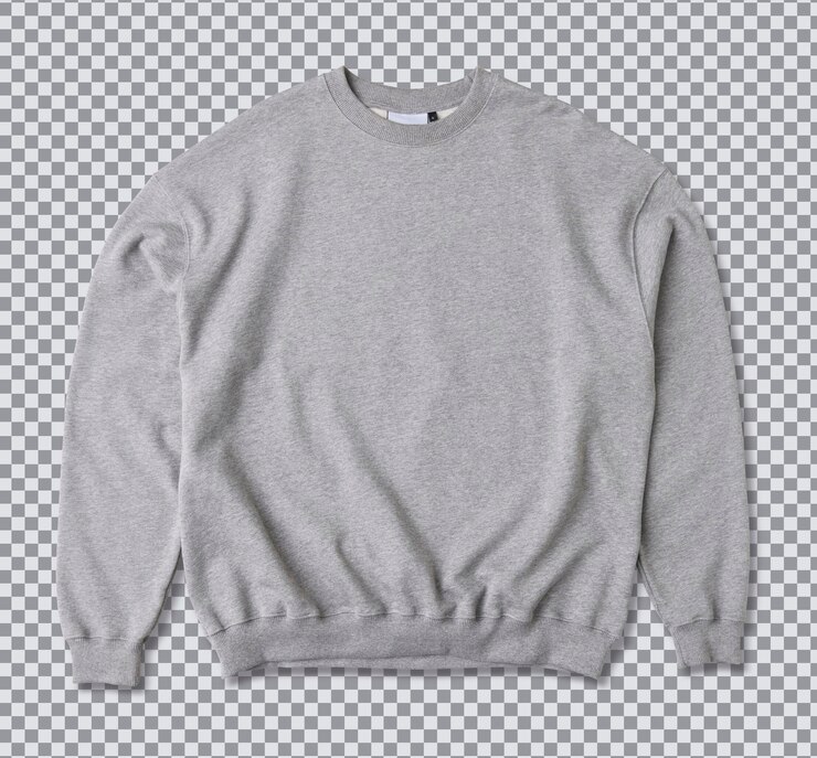 PSD camiseta de cuello gris