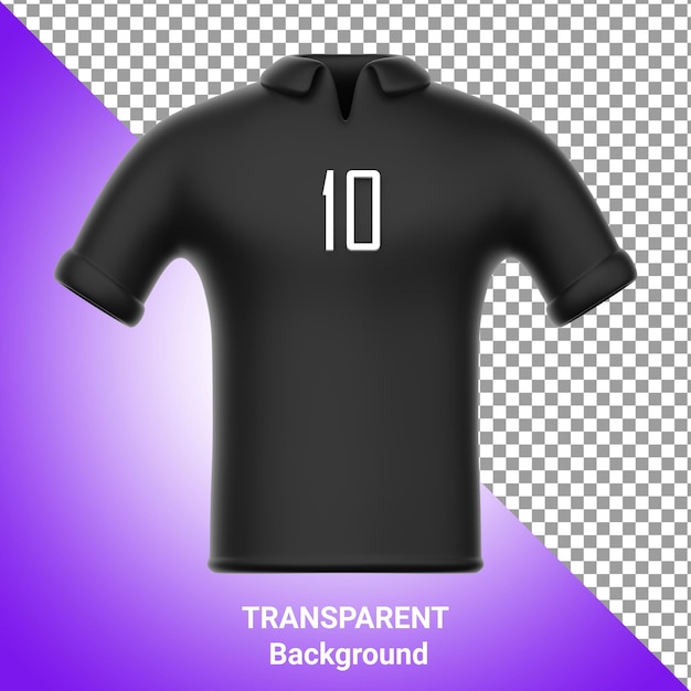 PSD camiseta del equipo de la copa mundial de fútbol icono 3d, camisetas del equipo de fútbol ilustración 3d dinamarca