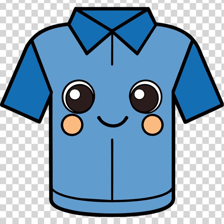 PSD camiseta isolada sobre fundo transparente