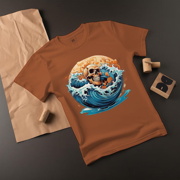 camiseta maqueta