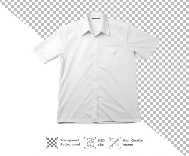 Camiseta psd isolada em fundo transparente