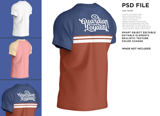 PSD una camiseta que diga 