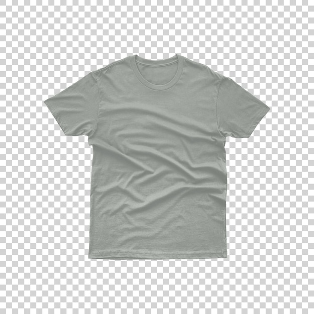 Camiseta regular aislada de psd sobre un fondo transparente