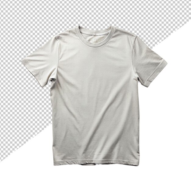 Camiseta sobre un fondo transparente