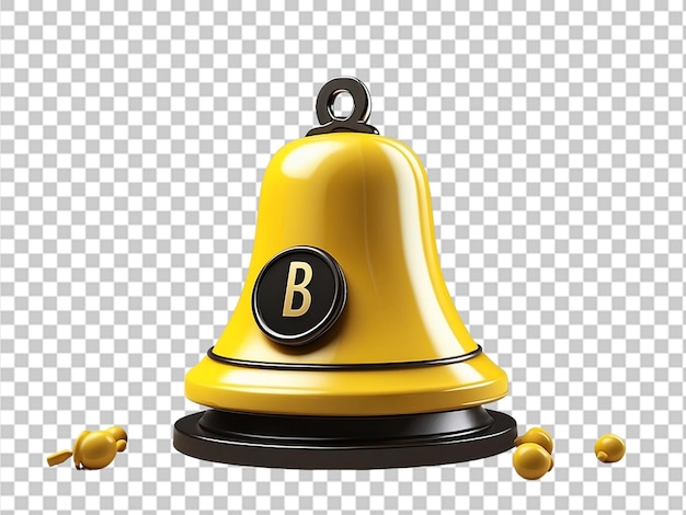 PSD la campana amarilla 3d