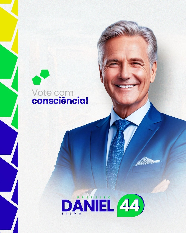 PSD campaña electoral campaña electoral flyer poltica prefeito vereador medios sociales psd