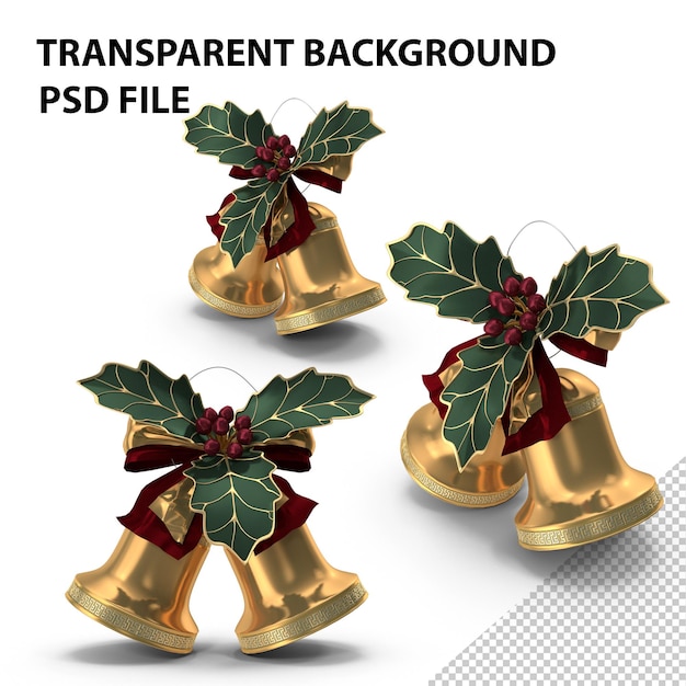 campanas de navidad PNG