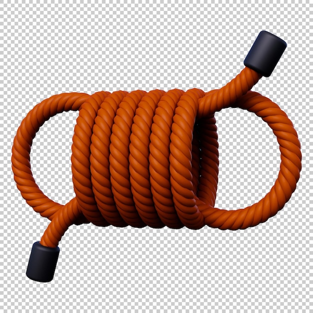 Camping Seil 3D-Symbol