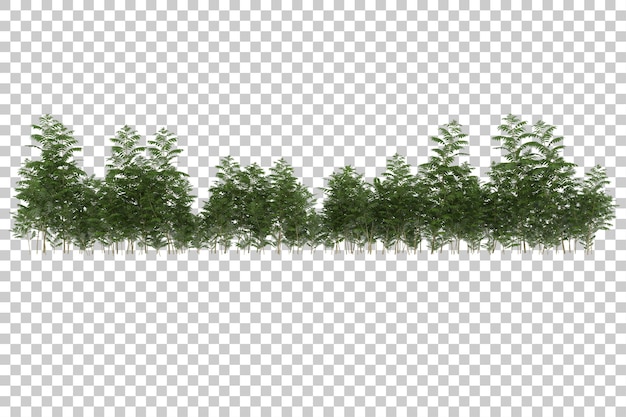 campo de hierba para la composición aislada en el fondo con ilustración de representación 3d de máscara