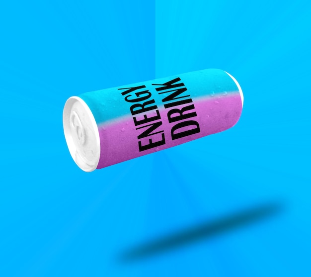 Can Mockup PSD Template (Template de versão em PDF)