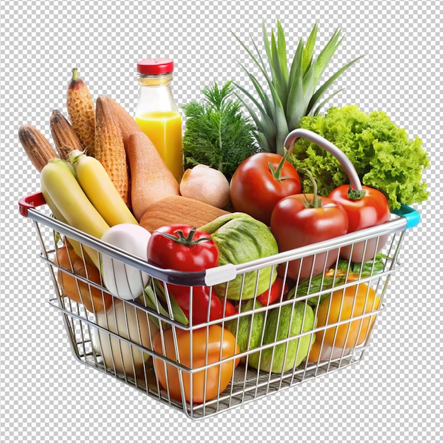 una canasta de verduras que incluye tomates, lechuga, tomates y pepino