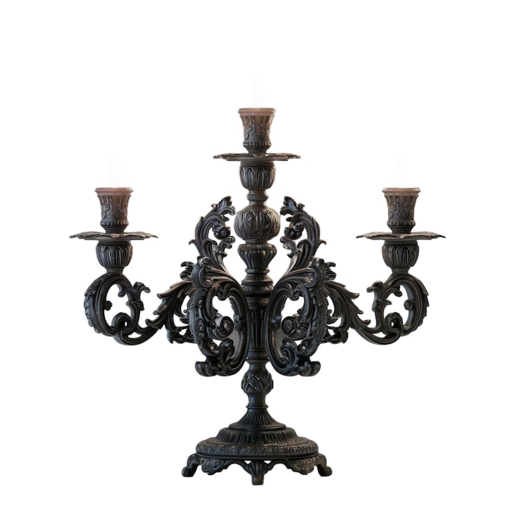 PSD candelabra de la chimenea en inglés
