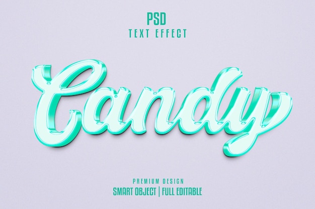Candy 3D-Texteffekt