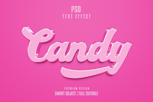 Candy 3D-Texteffekt