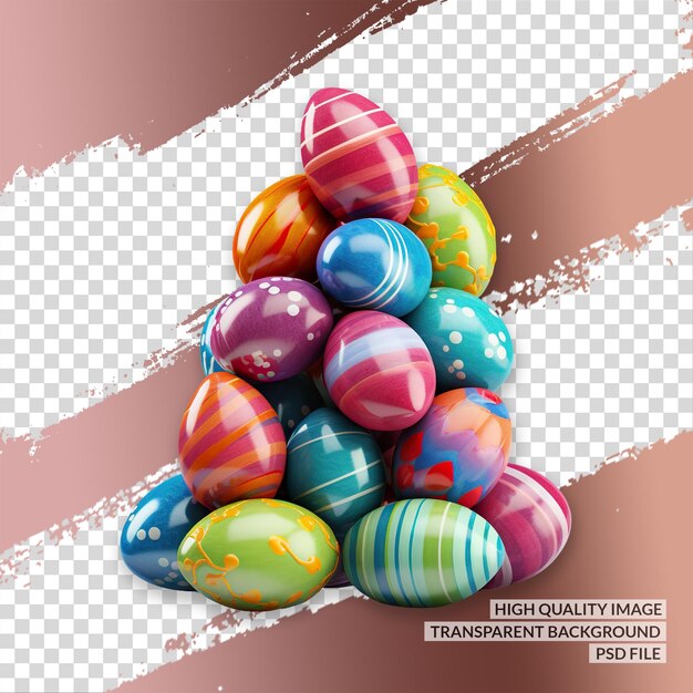 PSD candy colorido moda 3d png clipart transparente fundo isolado