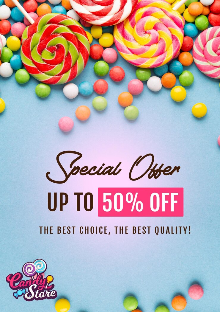 PSD candy shop post