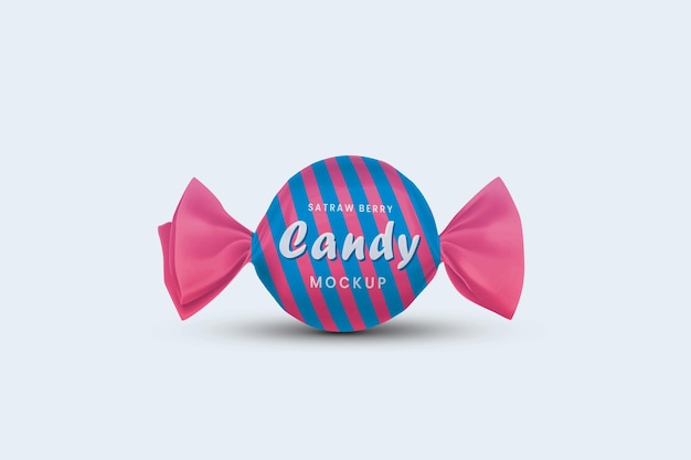 Candy-verpackungs-mockup