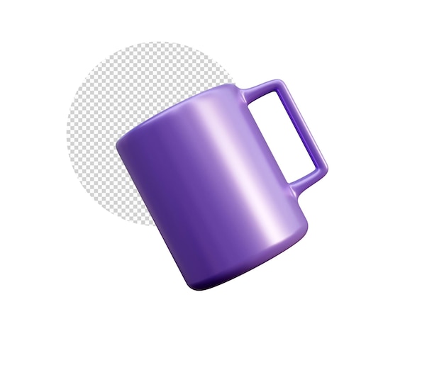 caneca 3d transparente