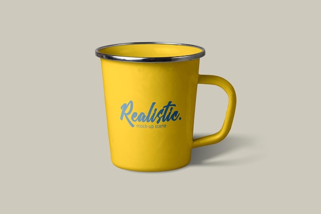 Caneca esmalte grande