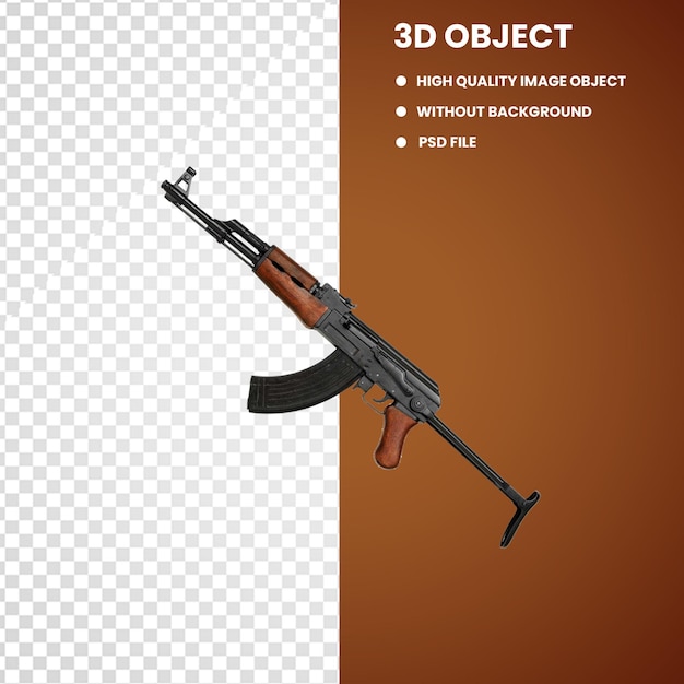 El cañón Ak-47.