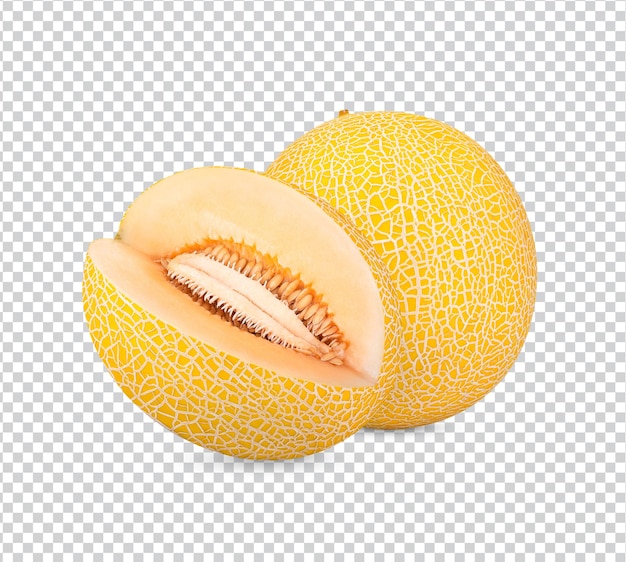 Cantaloupe isolierte Premium PSD