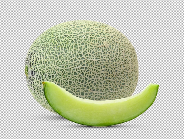 Cantaloupe-Melone isoliertxA