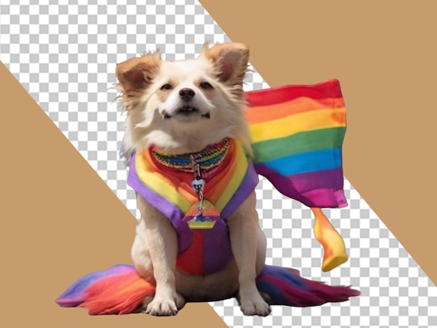 PSD cão do orgulho gay