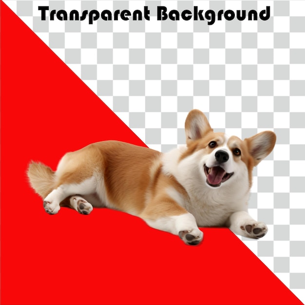 PSD cão psd transparente