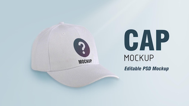 Cap mockup es un psd editable