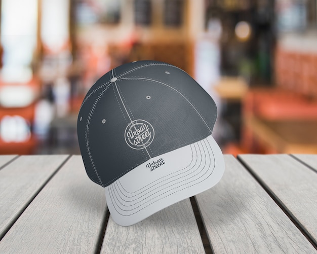 Cap mockup per il merchandising
