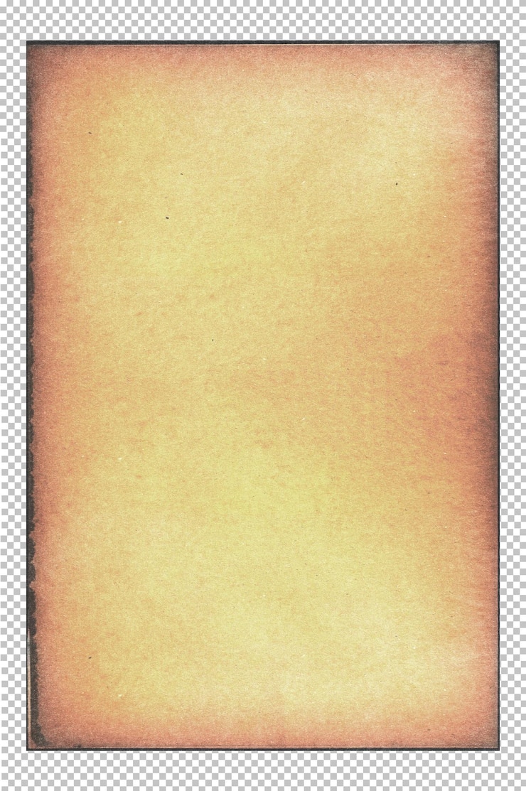 PSD capa de livro de papel vintage com textura envelhecida e bordas envelhecidas rasgadas rústicas
