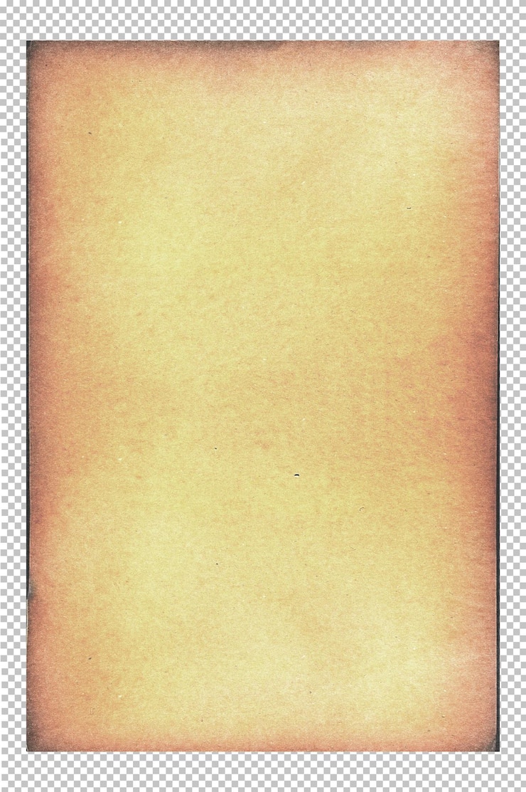 PSD capa de livro de papel vintage com textura envelhecida e bordas envelhecidas rasgadas rústicas