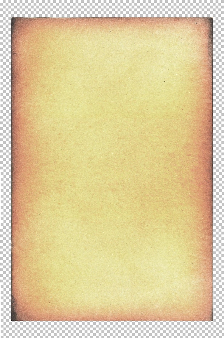 PSD capa de livro de papel vintage com textura envelhecida e bordas envelhecidas rasgadas rústicas