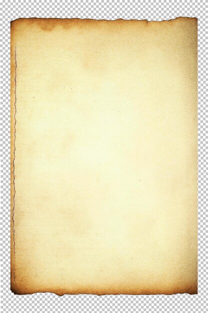 Capa de livro de papel vintage com textura envelhecida e bordas envelhecidas rasgadas rústicas