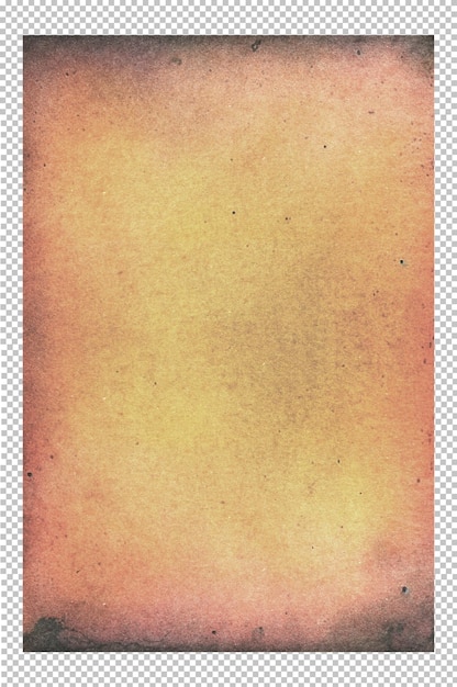 PSD capa de livro de papel vintage com textura envelhecida e bordas envelhecidas rasgadas rústicas
