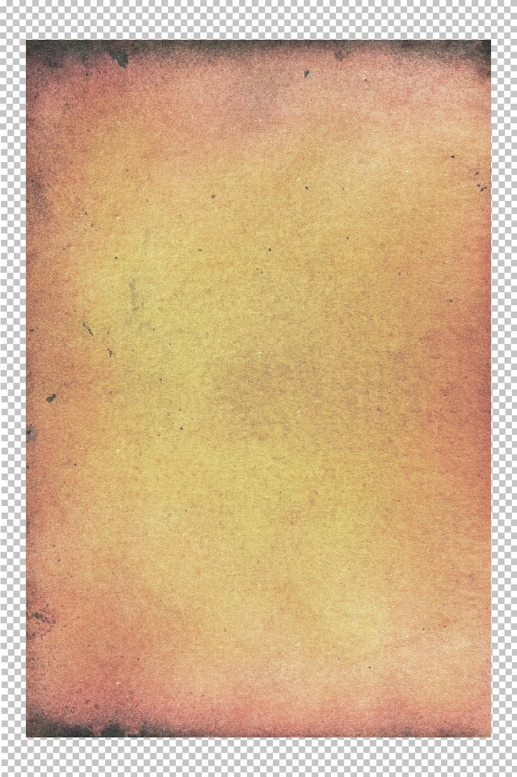 PSD capa de livro de papel vintage com textura envelhecida e bordas envelhecidas rasgadas rústicas