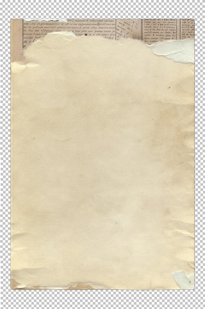 Capa de livro de papel vintage com textura envelhecida e bordas envelhecidas rasgadas rústicas