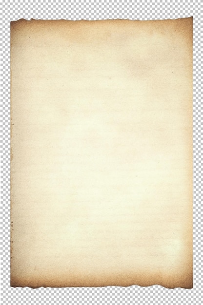 Capa de livro de papel vintage com textura envelhecida e bordas envelhecidas rasgadas rústicas