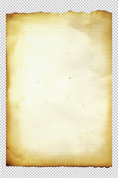 Capa de livro de papel vintage com textura envelhecida e bordas envelhecidas rasgadas rústicas