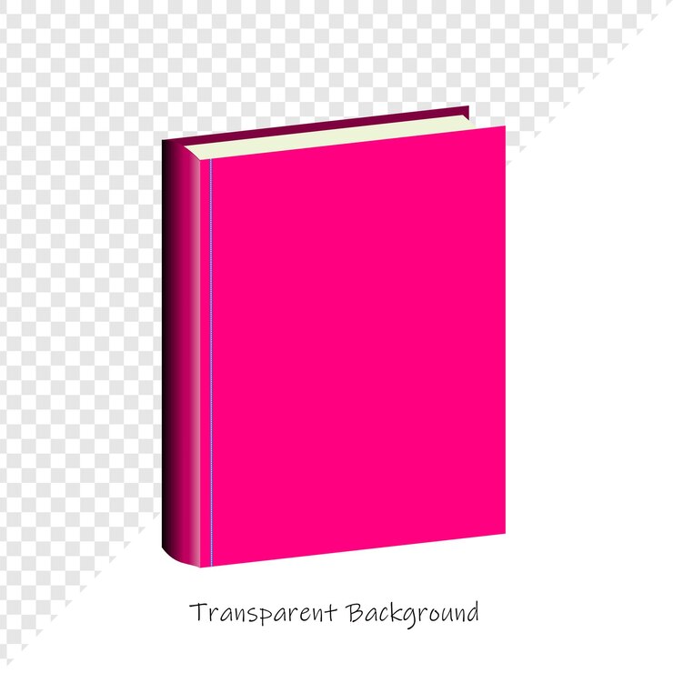 PSD capa de livro rosa